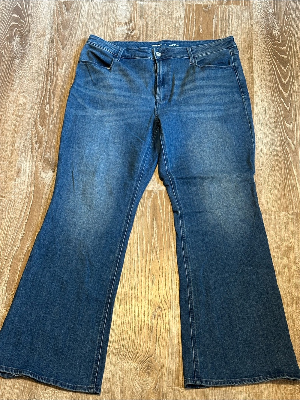 Old Navy Women's Medium Blue Bootcut Jeans